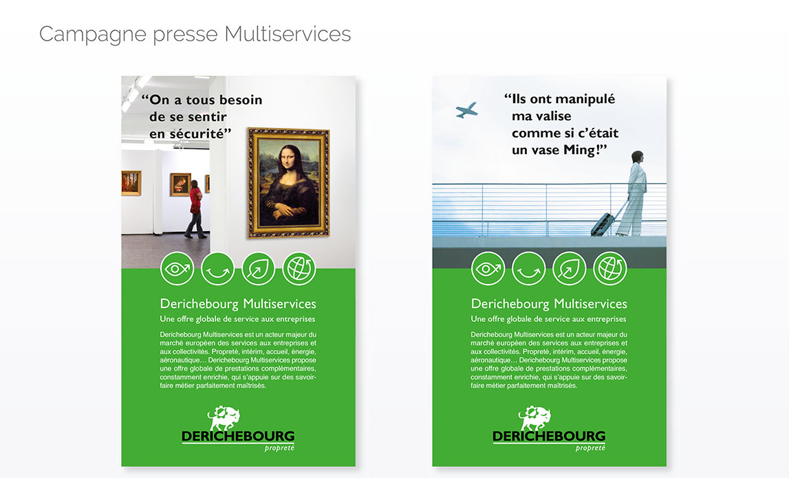 Campagne presse Multiservices