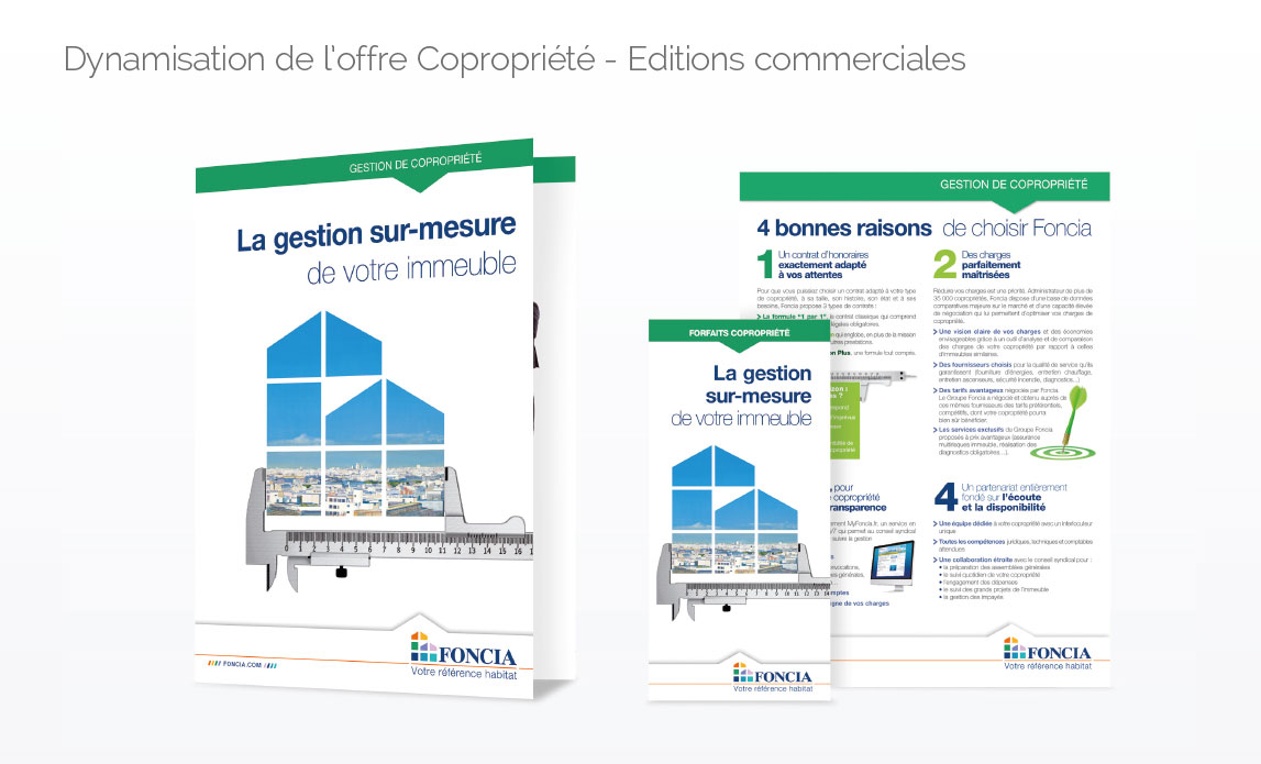 Dynamisation de l'offre Copropriété - Editions commerciales