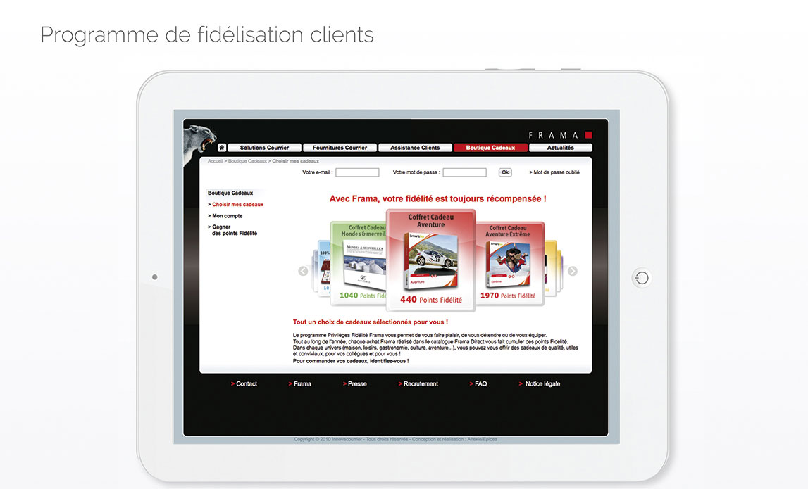 Programme de fidélisation clients