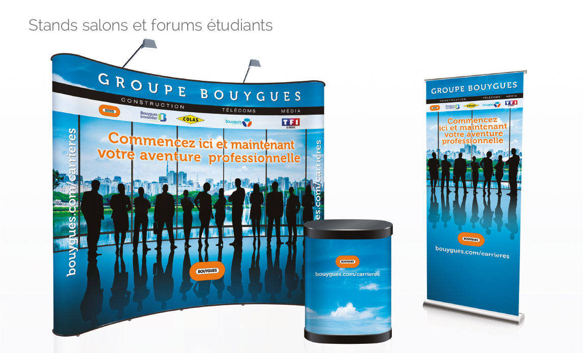 Stand salons et forums étudiants