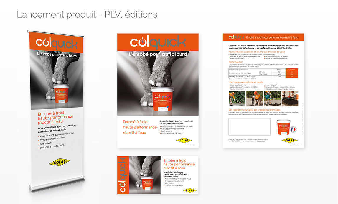 Lancement produit - PLV, éditions