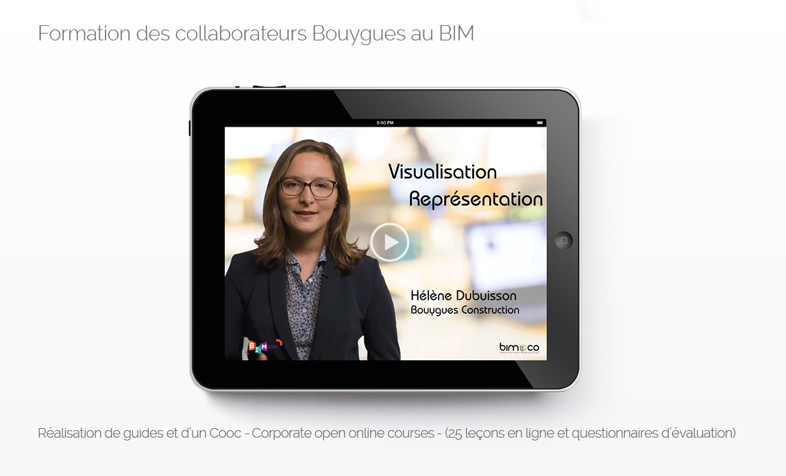 Formation des collaborateurs Bouygues au BIM