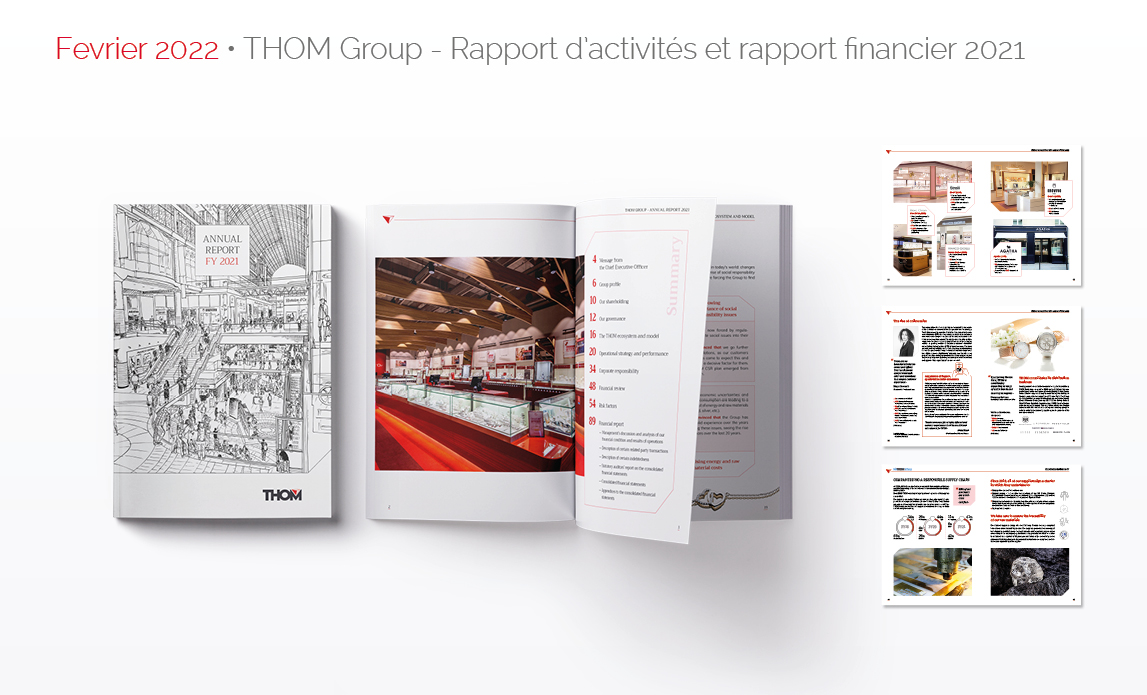 Fevrier 2022 • THOM Group - Rapport d’activités et rapport financier 2021