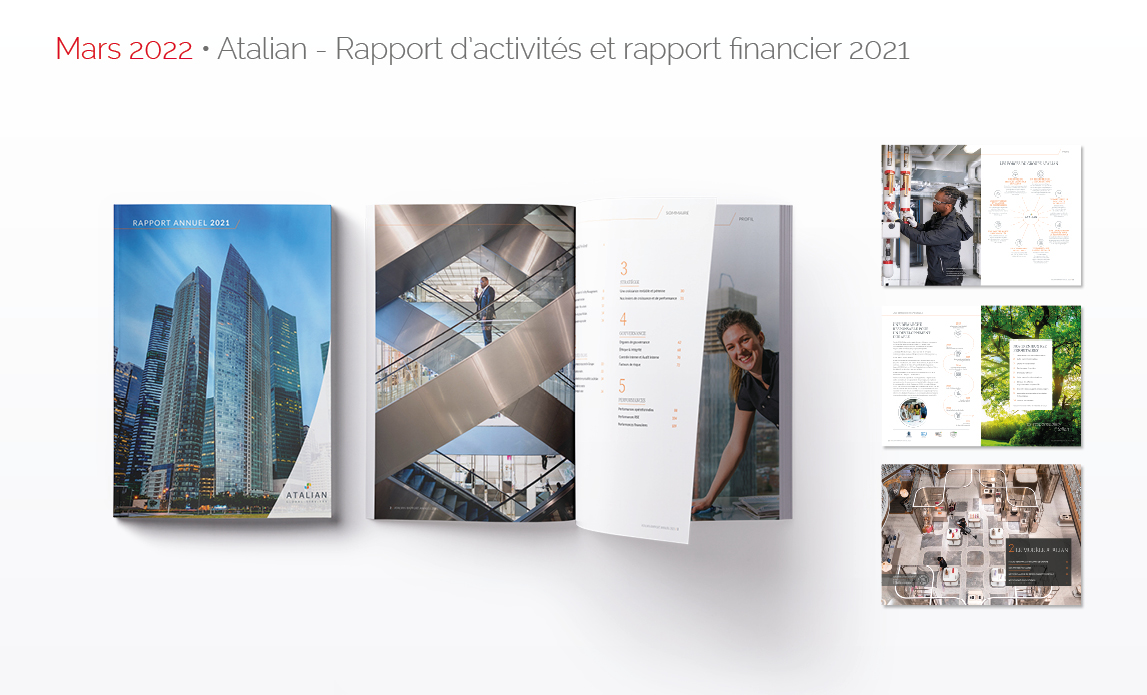 Mars 2022 • Atalian - Rapport d’activités et rapport financier 2021