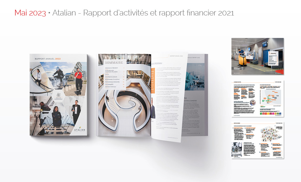 Mai 2023 • Atalian - Rapport d’activités et rapport financier 2022
