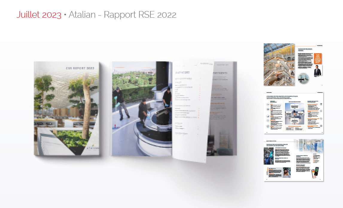 Juillet 2023 - Atalian -Rapport RSE 2022
